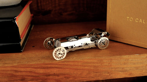 Tiny Sportcar Model Building Kit Original Time For Machine Stainless Steel NEW
