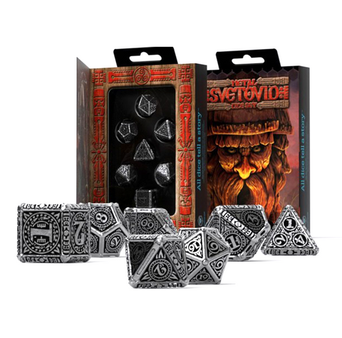 Metal Svetovid Dice Set Epic Stories Mythic Age Playing Games Q-Workshop NEW