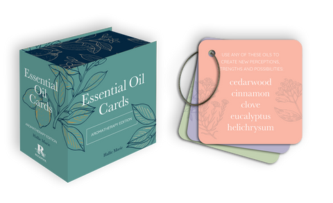 Essential Oil Cards Aromatherapy Edition Rockpool Publishing Hallie Marie NEW
