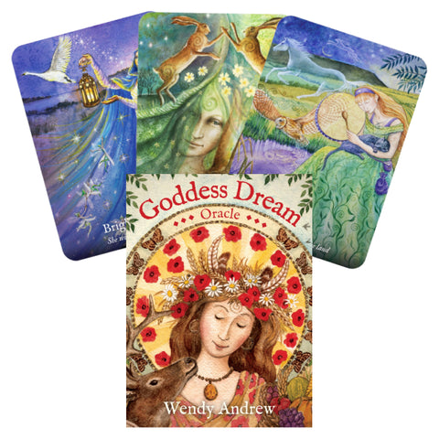 Goddess Dream Oracle Cards Deck Rockpool Esoteric Divination Wendy Andrew NEW