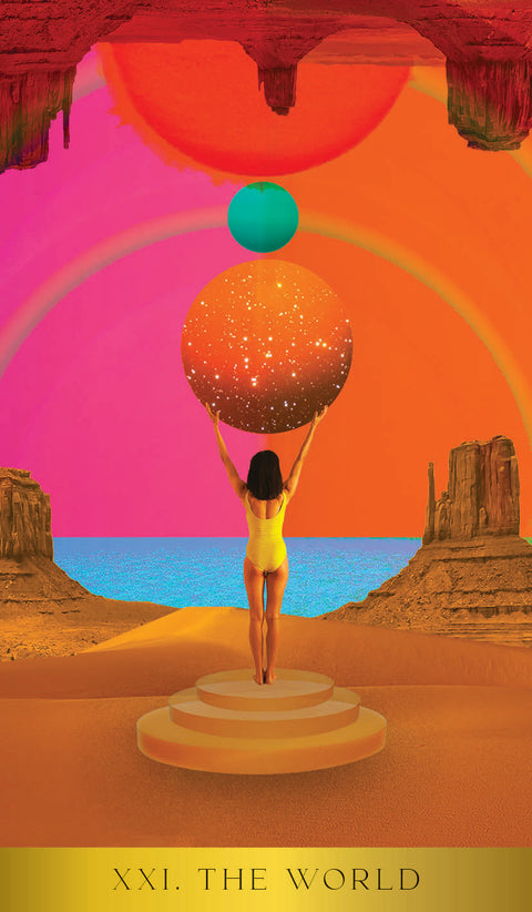 Radiant Wilds Tarot Cards Deck Navigate Inner Desert Dreamscapes Rockpool NEW