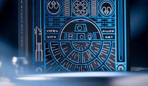 Star Wars Theory 11 Playing Cards Deck Blue Light Side Magic Tricks Poker
