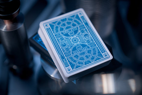 Star Wars Theory 11 Playing Cards Deck Blue Light Side Magic Tricks Poker