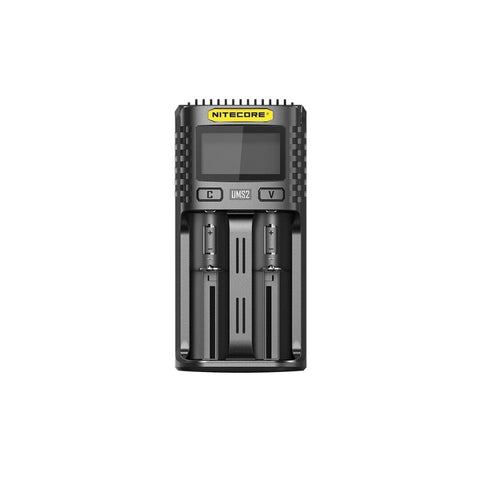 Nitecore Ums2 Intelligent USb Superb Charger Rechargeable Battery Li-Ion/Nimh
