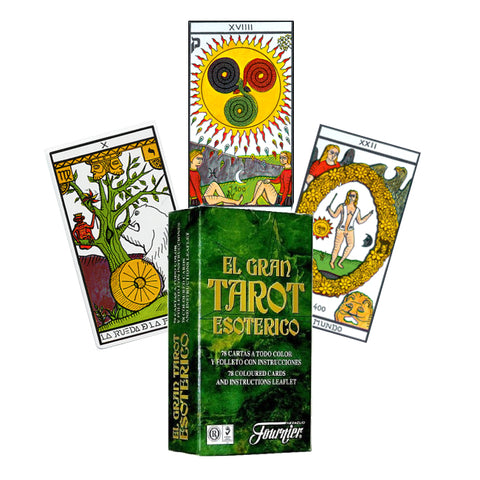 El Gran Tarot Esoterico Cards Deck Esoteric Fournier Made In Spain