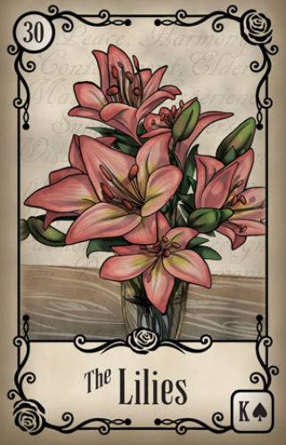 Under The Roses Lenormand Oracle Deck Cards Esoteric Telling US Games Systems