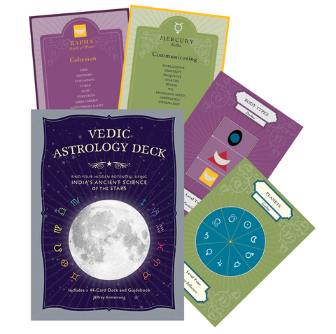 Vedic Astrology Cards Deck & Guidebook Insight Editions Science Of The Stars NEW