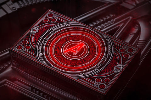 Avengers Ultron Playing Cards 2 Decks Pvc & Paper Led Lights Difatta Dif10