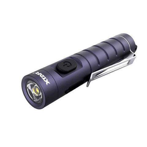 Xtar T2 Pocket Flashlight USb Type-C Rechargeable Mini Edc Cable Included NEW