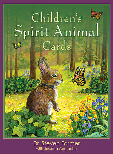 Childrens Spirit Animal Cards Deck Original Blue Angel By Dr. Steven Farmer NEW