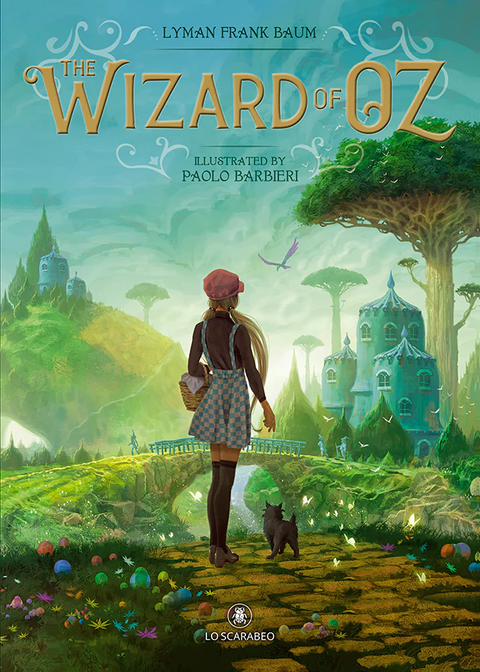 The Wizard Of Oz Book Art By Paolo Barbieri Lo Scarabeo Hardcover Magic Li184Uk
