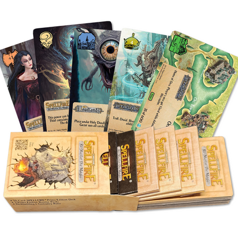 Spellfire 55-Card Deck Re-Master The Magic Prime Edition Card Game Spss0001