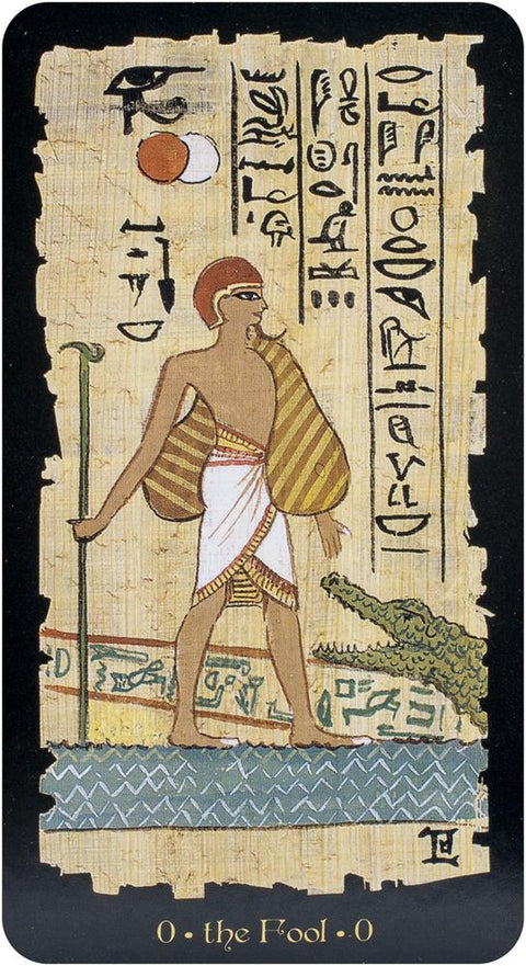 Egyptian Tarot Cards Deck Grand Trumps Lo Scarabeo By Silvana Alasia NEW