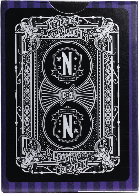 High Quality Bicycle Wednesday Addams Themed Poker Playing Cards