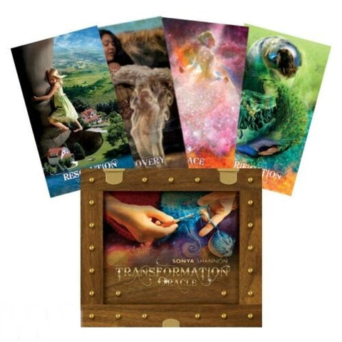 Transformation Oracle Cards Deck & Book Schiffer Publishing Sonya Shannon NEW