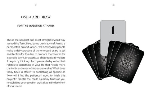 Nightfall Tarot Cards Deck Amory Abbot Schiffer Black Divination Esoteric Sp178