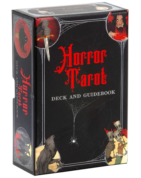 Horror Tarot – 78 Card Deck with Guidebook for Dark Divination