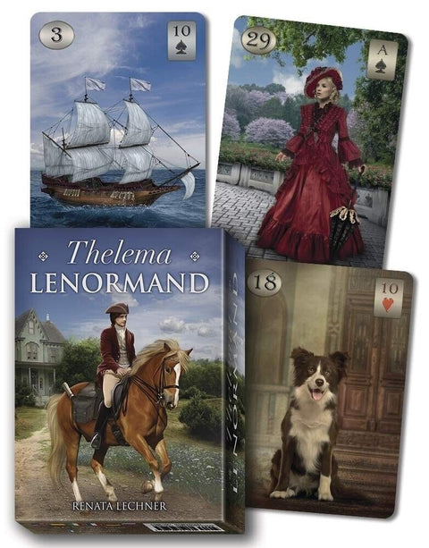 Thelema Lenormand Oracle Deck Cards Esoteric Telling Lo Scarabeo NEW
