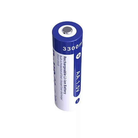 4 Xtar Aa Rechargeable Li-Ion Batteries 3300Mwh 2000Mah Protected 1.5V & Box