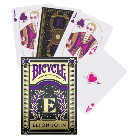 Bicycle Elton John Playing Cards Deck Poker Size Rocket Man Quality 10041803