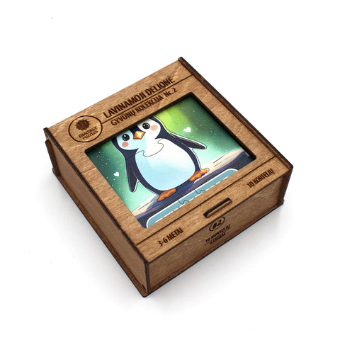 Educational Puzzle Wooden Cards Animals Collection No. 2 (LT) Fantasy Puzzles