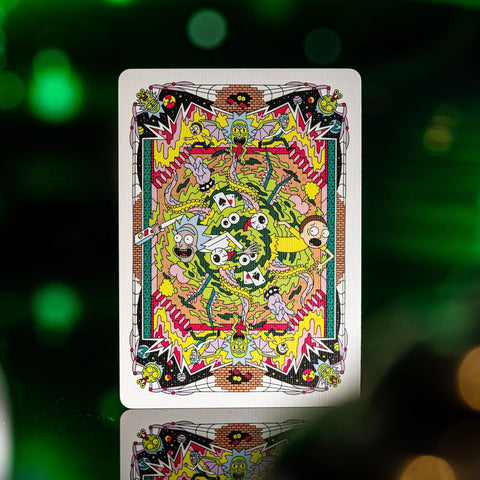 Rick And Morty Playing Cards Deck Premium Theory 11 Magic Tricks USpcc T1182