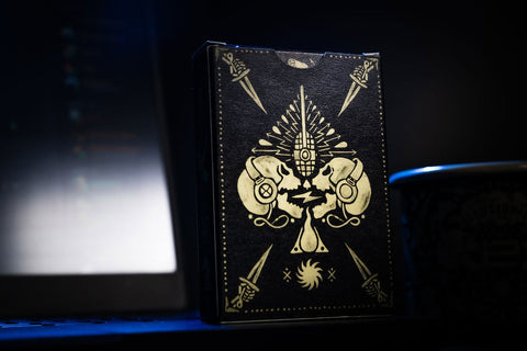 Discord Playing Cards Deck Ellusionist Magic Tricks High Quality Black USa NEW