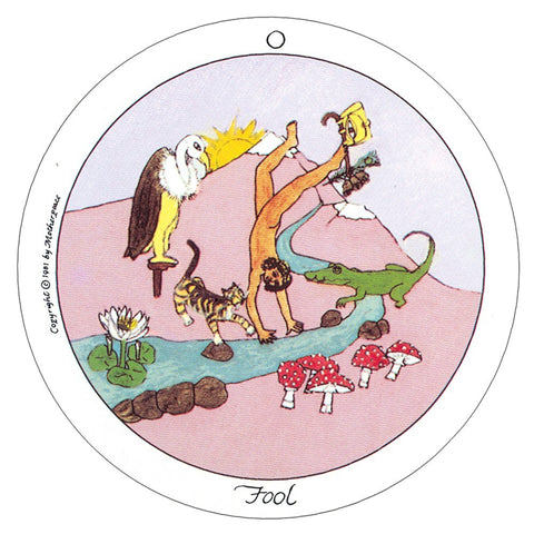 Mini Motherpeace Round Tarot Deck Esoteric Telling US Games Systems NEW