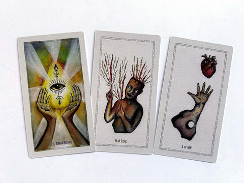 The Awakening Tarot Cards Deck An Elemental Approach Schiffer Publishing Sp190