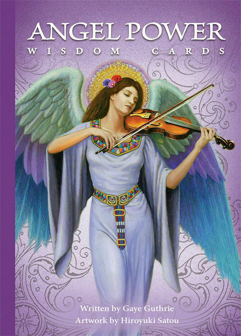 Angel Power Wisdom Cards By Telling Gaye Guthrie US Games Systems Apw45