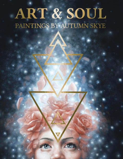 Art & Soul Paintings by Autumn Skye Book Blue Angel