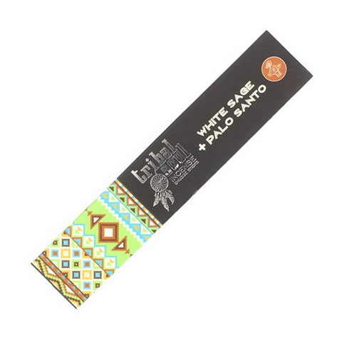 Tribal Soul Incense Sticks - White Sage + Palo Santo By Hari Darshan NEW