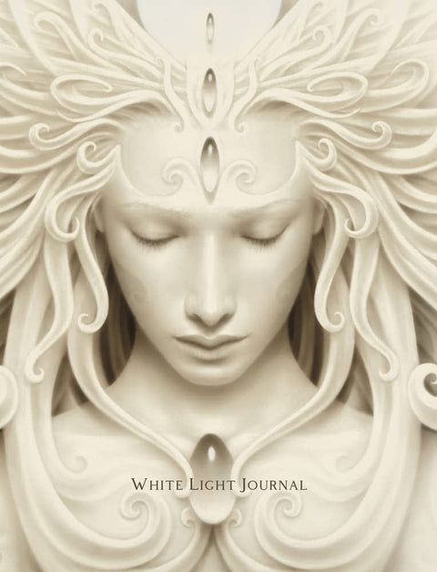 White Light Journal Alana Fairchild A.Gonzalez Notebook Writing Blue Angel Wlj21