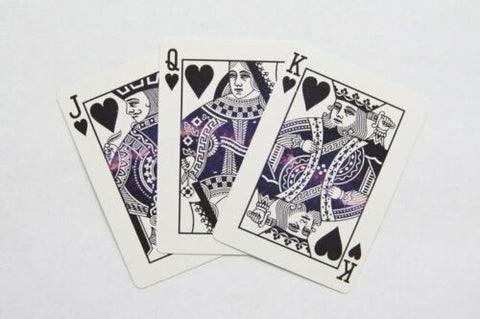 Pythagoras Playing Cards Deck Difatta USpcc Magic Tricks Poker Galaxy Purple NEW