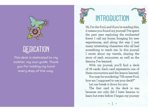 Sweet Forager's Tarot Card Deck Rockpool Publishing Fairytale By Sam Rook RP151