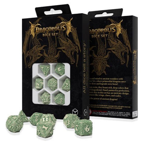 Dracopolis The Andean Longneck Dice Set Q-WORKSHOP