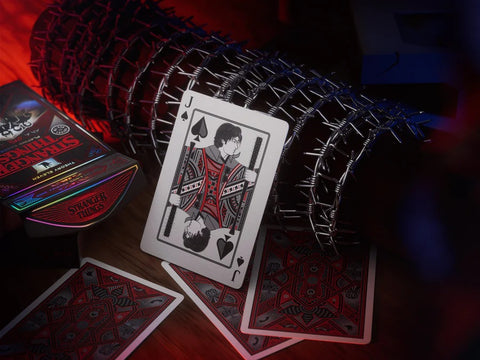 Stranger Things Playing Cards Poker Size USpcc Made In USa Theory 11 Netflix NEW