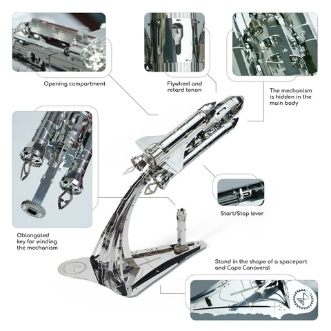 Starbreeze Explorer Model Building Kit Time For Machine Stainless Steel NEW