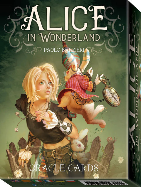 Alice In Wonderland Oracle Cards Deck Paolo Barbieri Divination Lo Scarabeo Or72