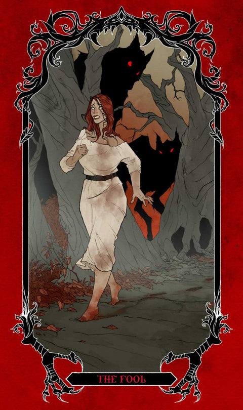 Horror Tarot – 78 Card Deck with Guidebook for Dark Divination