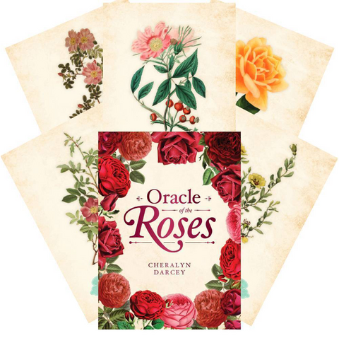 Oracle Of The Roses Cards Rockpool Cheralyn Darcey 44 Divinely Illustrated NEW