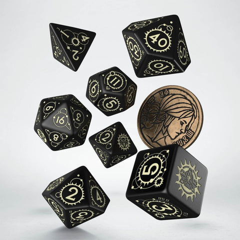 The Witcher Dice Set Ciri The Zireael Plastic Rpg Playing Games Q-Workshop NEW
