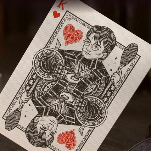 Harry Potter Gryffindor Red Playing Cards Deck Theory 11 Magic Cards NEW