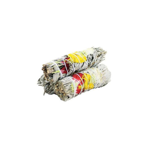 Smudge Stick - Harmony Sage Spiritually Cleansing Wand By Ancient Wisdom NEW