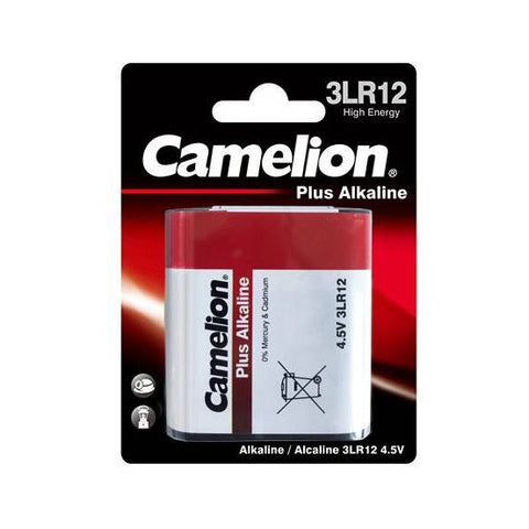 1x Camelion 3LR12 Plus Alkaline Battery 4.5V 3000mah