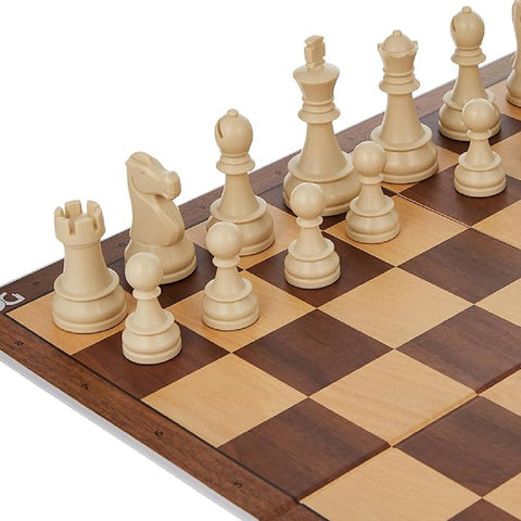 Chess Starter Box Brown (Pieces, Board & DGT1002) DGT