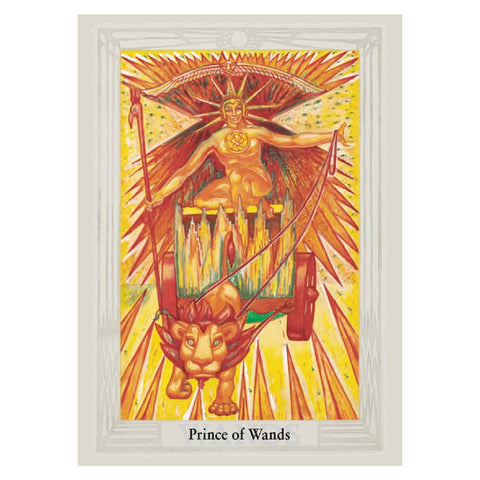 Thoth Tarot Cards De Luxe Aleister Crowley By Frieda Harris Art