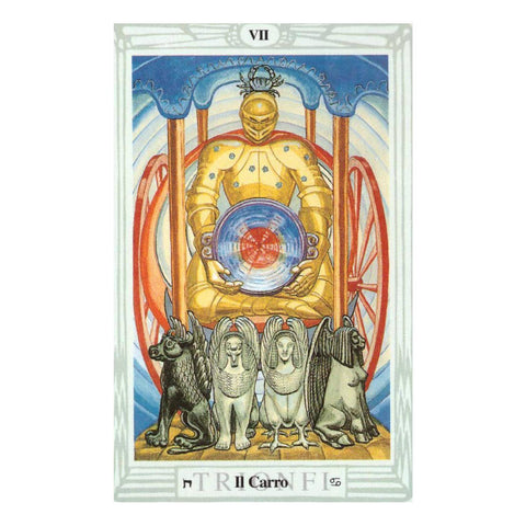 Aleister Crowley Thoth Tarot Pocket Version Italian Edition Deck Cards Agm