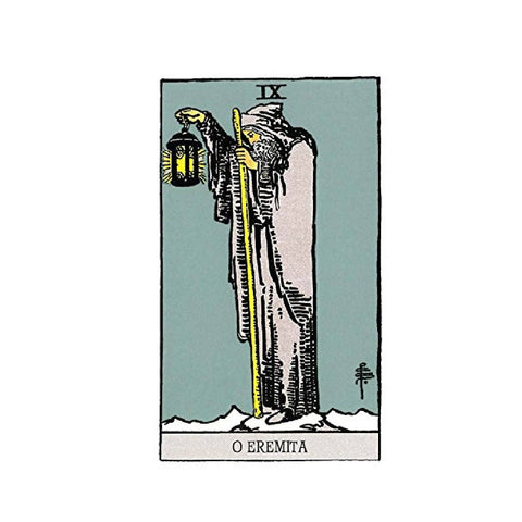Tarot de A.E. Waite Pocket Blue Edition Portuguese