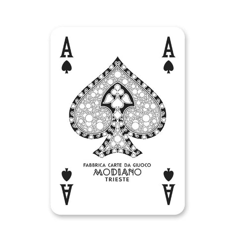 Ramino Poker Club Bridge Playing Cards Double Deck Italy Modiano